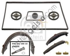 FEBI 100957 EKSANTRIK ZINCIR SETI PORSCHE CAYENNE 4.8 M 48.01 M 48.51 07>10  VW-AUDI-SEAT-SKODA BİNEK MOTOR ZINCIR SETI