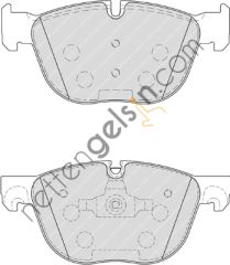 FERODO FDB4052 FREN BALATASI ON BMW E70 E71 F15 F85 F16 F86 34114074370 (TRW GDB1726 EŞDEĞERİ) BMW BİNEK FREN BALATASI (ÖN)