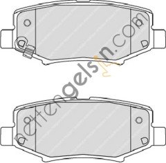 FERODO FDB4239 ARKA FREN BALATASI JEEP GRAND CHEROKEE 2.8 WRANGLER III  DODGE BİNEK FREN BALATASI
