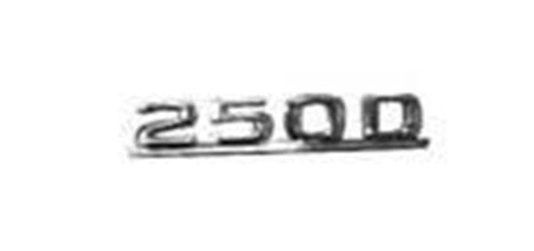 Mercedes W201 Kasa 190 1982-1993 250D Bagaj Yazısı