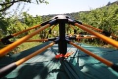 SHUFA Tam Otomatik Su Ve Rüzgar Geçirmez Gölgelikli Tenteli 4-6 Kişilik Kamp Çadırı 240*240*155cm