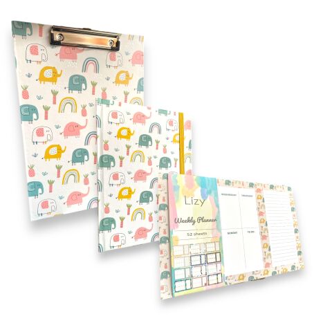 Lizy Sevimli Filler Sekreterlik-Planner-Defter Set