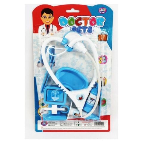 Hobi Toys Doktor Seti 7 Parça Mavi