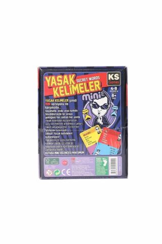 KS Games Yasak Kelimeler Mini Boy Kutu Oyunu 25115