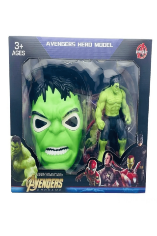 Prestij Oyuncak Kutulu Maske Hulk Karekter Seti