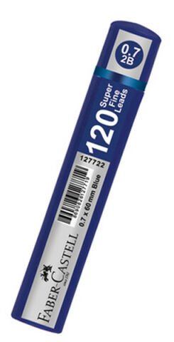 Faber Castell Grip 0.7 2b 60 Mm Min 120 Li Mavi