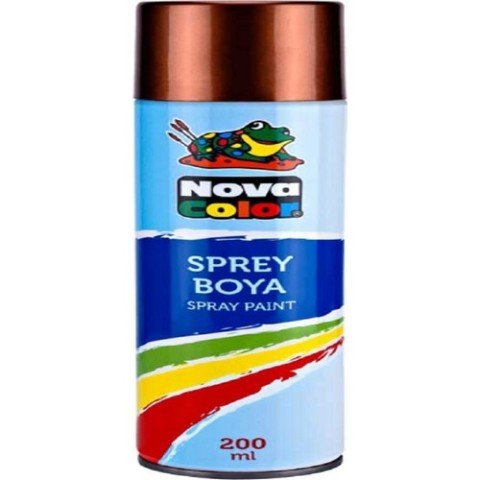 Nova Color Sprey Boya 200 Ml Bakır