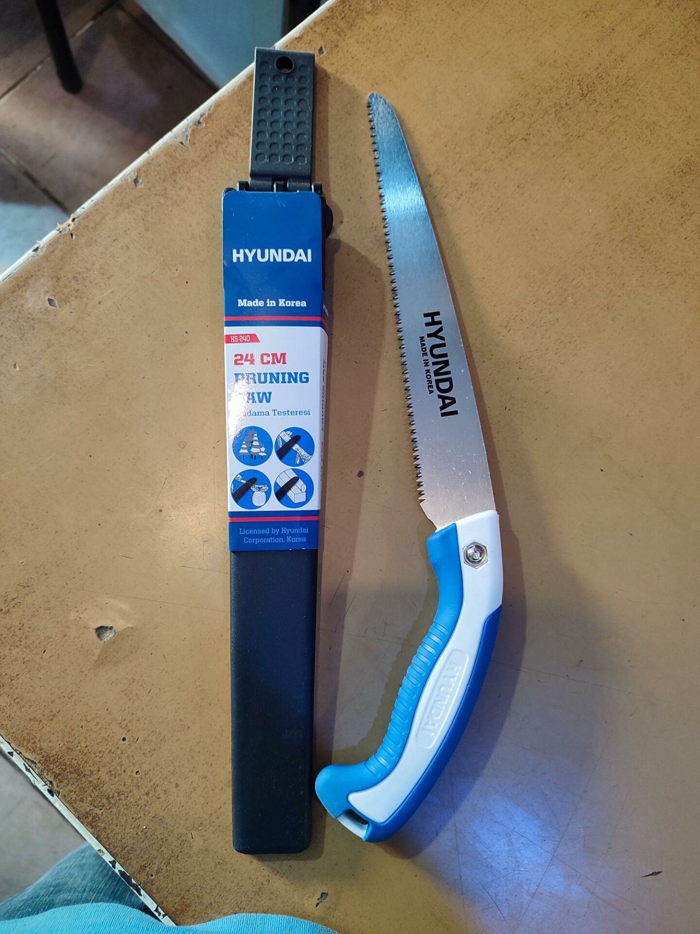 Hyundai HS240 Budama Testeresi 24cm İnce Diş 2.25mm G.Kore Üretim