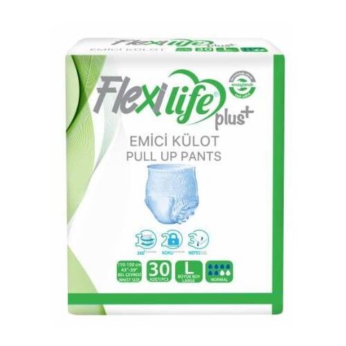 Flexilife Plus Emici Külot Büyük Boy Large 30'lu paket