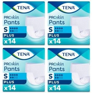 Tena Proskin Pants Plus 6 damla Emici Külot Küçük Boy Small 14'lü 4 paket / 56 adet