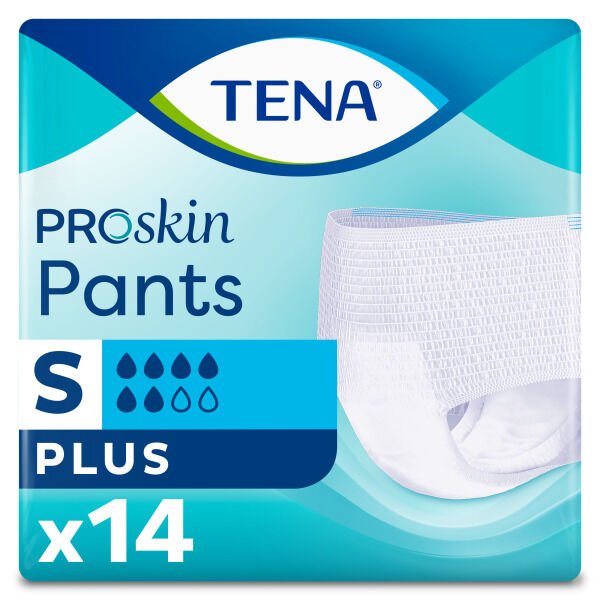 Tena Proskin Pants Plus 6 damla Emici Külot Küçük Boy Small 14'lü paket