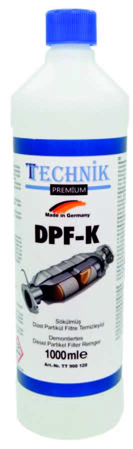 Sökülmüş Dizel Partikül Filtre Temizleme Sıvısı 1000 ml DPF