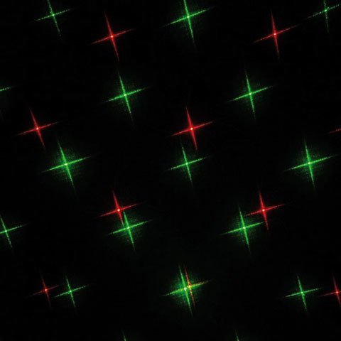 Mini Lazer Nokta Desenli Kırmızı Yeşil Renkleri
