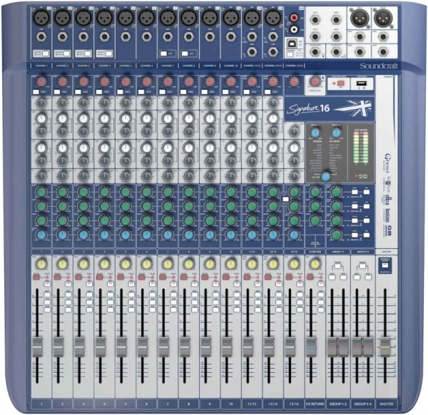 Soundcraft Signature 16 Deck Mixer