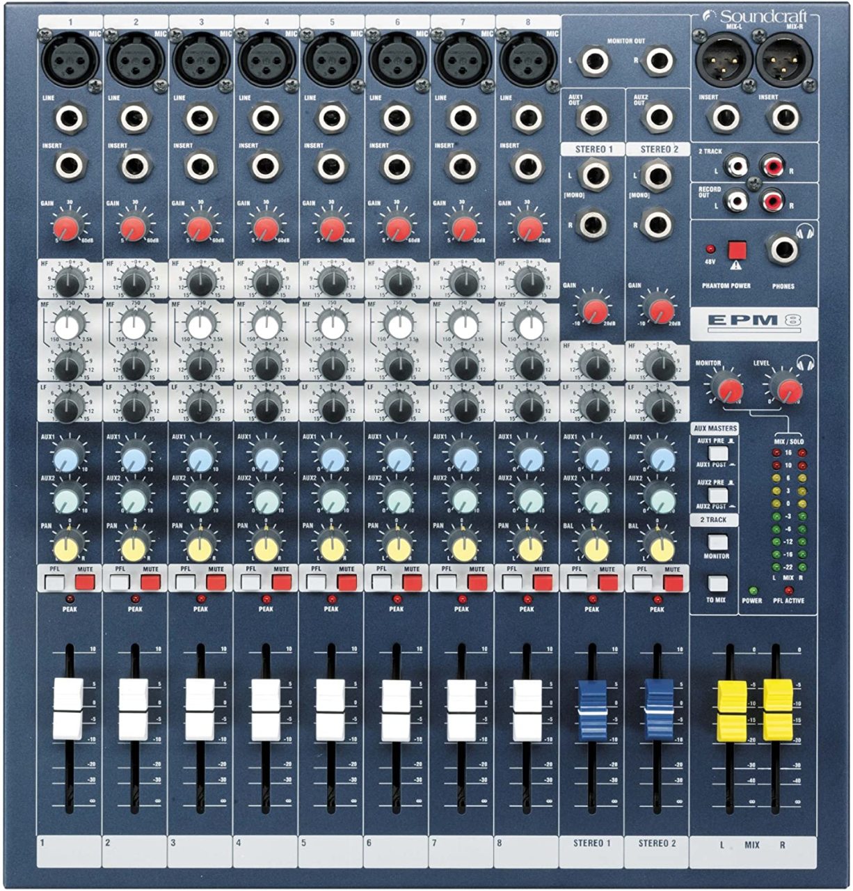 Soundcraft EPM8 Deck Mixer