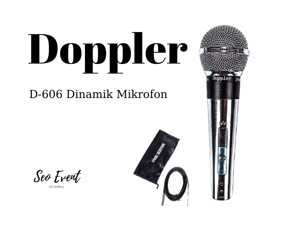 D-606 Dinamik Vokal Mikrofon