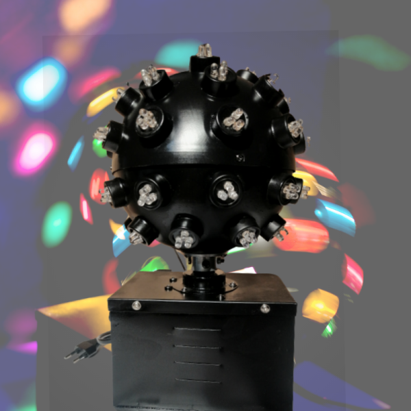 Led Disko Küre Işık  Sese Duyarlı Led'li 360 Derece Hareketli Küre (Disco Topu)