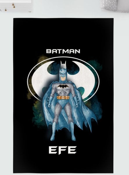 Kişiye Özel 11mm Dijital Baskı Soft Halı Batman
