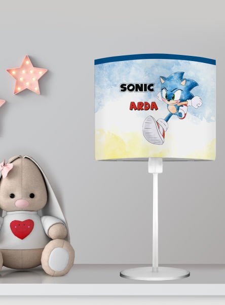 Kişiye Özel Başucu Abajur Sonic