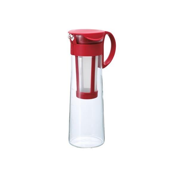 Hario Mizudashi (Cold Brew) Coffee Pot (Red) - Filtreli Soğuk Kahve Demleme Sürahisi (Kırmızı)