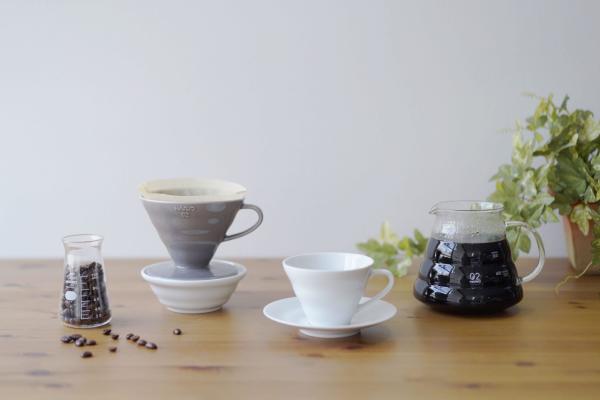 Hario V60 02 Dripper - Hario V60 02 Dripper (Gri Seramik)