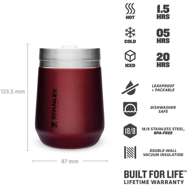 Stanley Go Everyday Tumbler Termos Bardak 0.29 LT (Bordo)