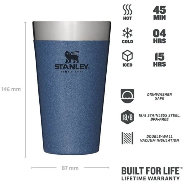Stanley Adventure Vakumlu Soğuk İçecek Bardağı 0.47 Lt - Koyu Mavi