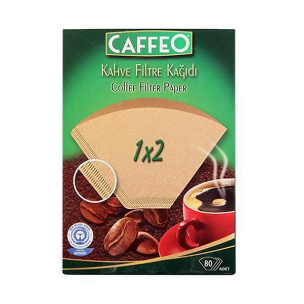 Caffeo 1x2 / 80 adet Filtre kağıdı