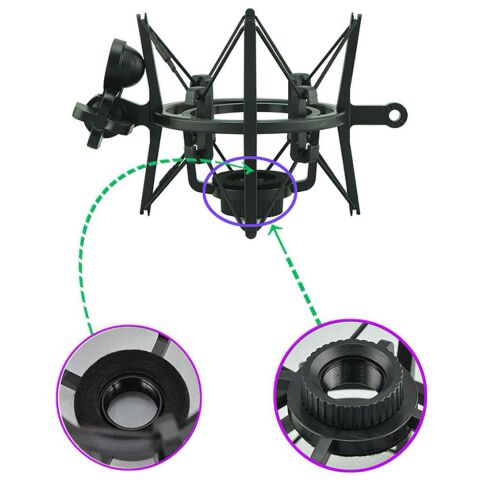 Lastvoice SH-100 Pop Filter'li Shock Mount