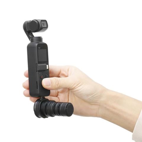 Boya BY-DM100-OP Dji Osmo Pocket 1. ve 2. Versiyon Shotgun Mikrofon