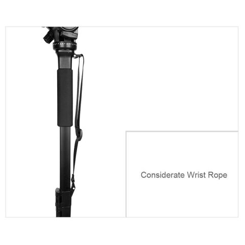 Yunteng VCT-288 Profesyonel Tripod Monopod Hidroli