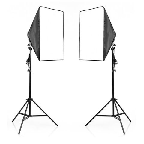 Deyatech SB1007B Tek Duylu İkili 50x70cm Softbox K