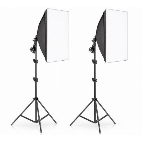 Deyatech SB1007B Tek Duylu İkili 50x70cm Softbox K