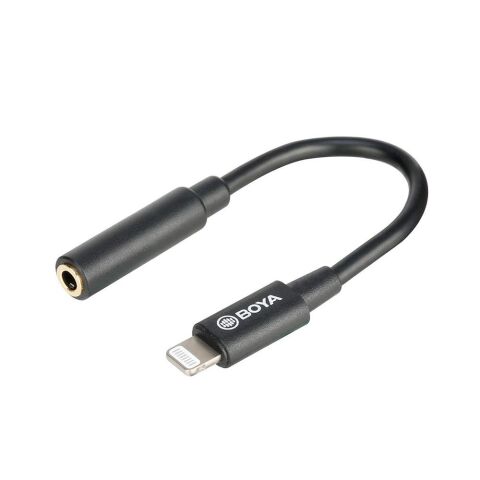 Boya BY-K3 Apple Lightning 3.5mm Ses Çevirici