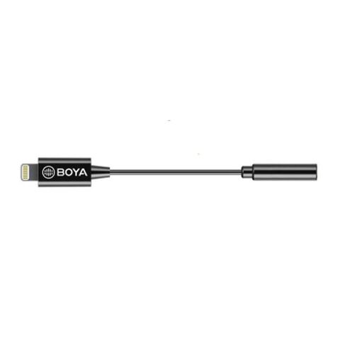 Boya BY-K3 Apple Lightning 3.5mm Ses Çevirici