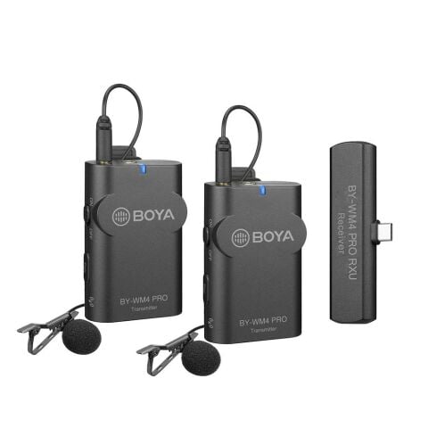 Boya BY-WM4 PRO-K6 Type-c İkili Kablosuz Mikrofon