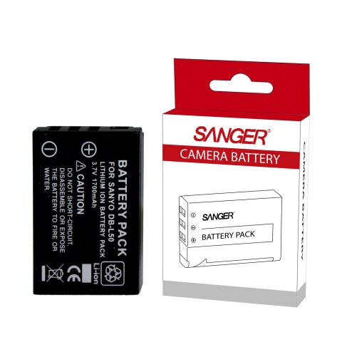 Sanger DB-L50 Sanyo Fotoğraf Makinesi Batarya