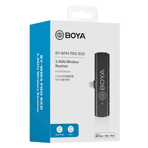 Boya BY-WM4 PRO RXD Mikrofon Alıcısı Lightning