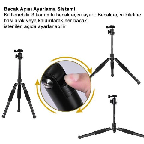 Yunteng VCT-190 Kompakt Tripod & Monopod