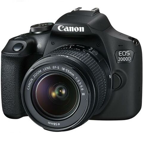 Canon EOS 2000D 18-55mm DC III DSLR Fotoğraf Makinesi