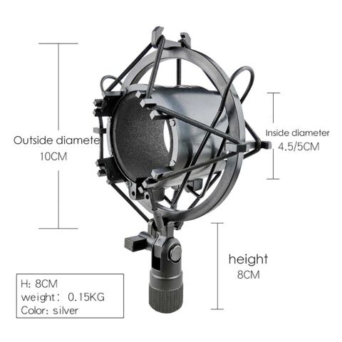 Sanger SM-709 Stüdyo Mikrofon Shock Mount