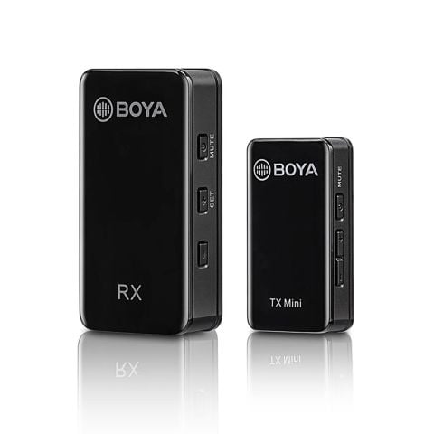 Boya BY-XM6-S1 Mini Kablosuz Yaka Mikrofonu
