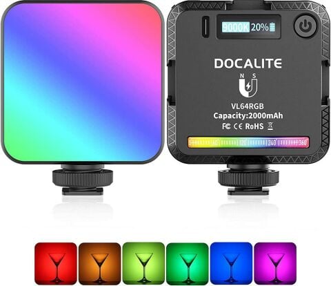 VIJIM Docalite VL-64 Mini RGB Led Video Işık