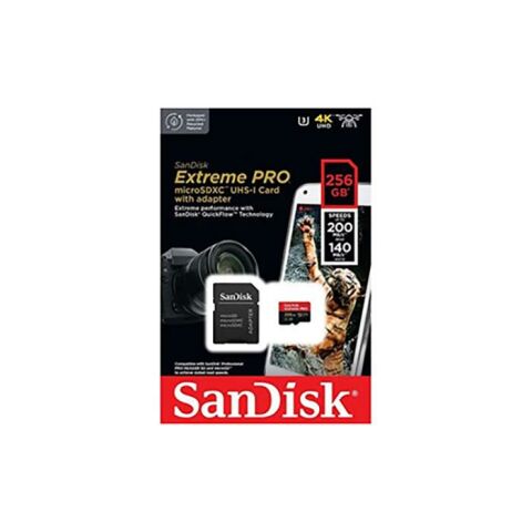 Sandisk Extreme Pro 256GB 200mb/s MicroSDXC Hafıza