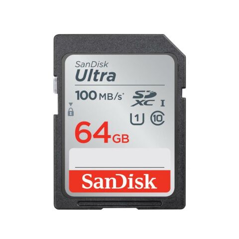 SANDISK Ultra 64GB 100mb/s SDXC Hafıza Kartı