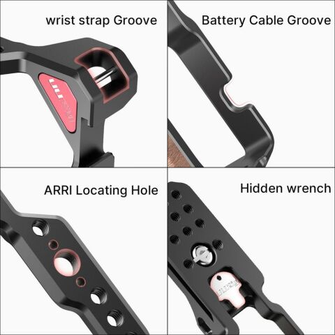 UURig C-A6400 V2 Sony A6400 Vlog Cage Çerçeve