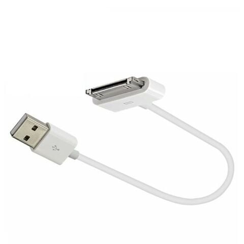 Apple 30-Pin Usb Data ve Şarj Kablosu Kısa 15cm