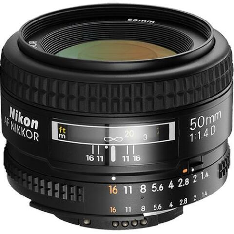 Nikon 50mm f/1.4D Lens