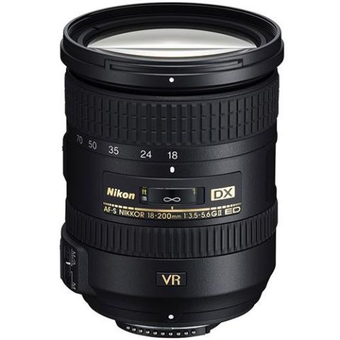 Nikon 18-200mm f/3.5-5.6G ED VR II Lens