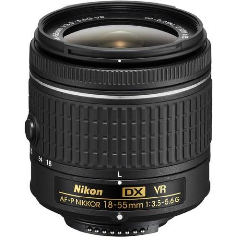 Nikon 18-55mm f/3.5-5.6G AF-P VR Lens